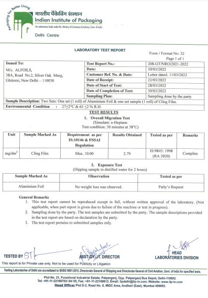 ISO 9001:2015 Certificate
