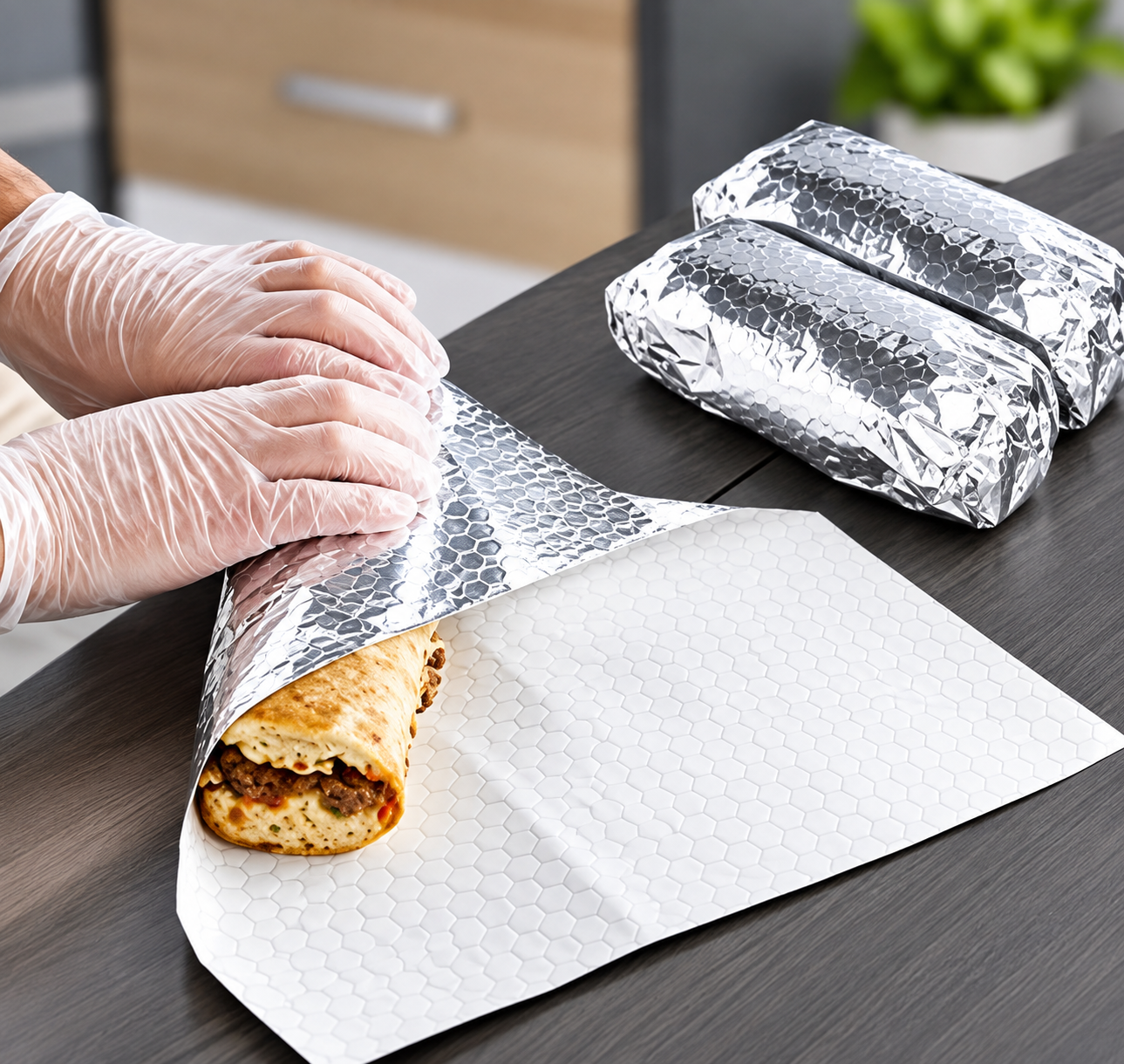 Honeycomb Paper Foil