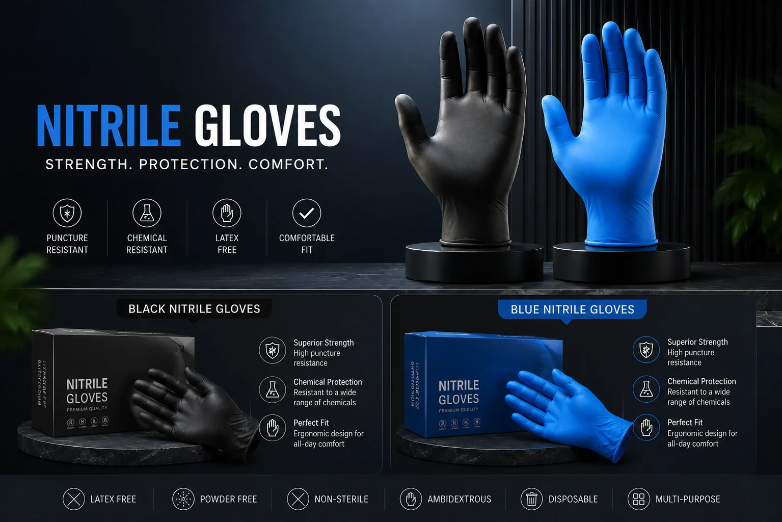 Nitrile Gloves